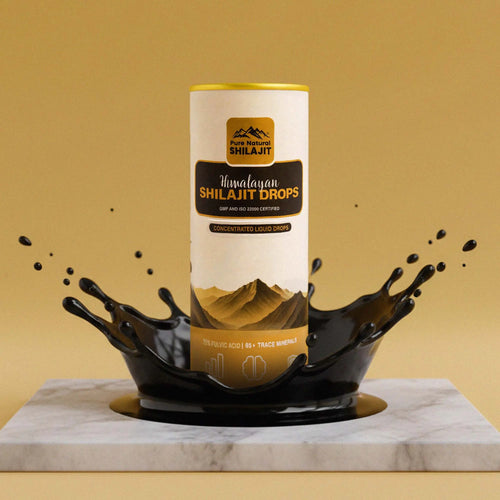 Gold Grade Sun Dried Himalayan Shilajit Drops